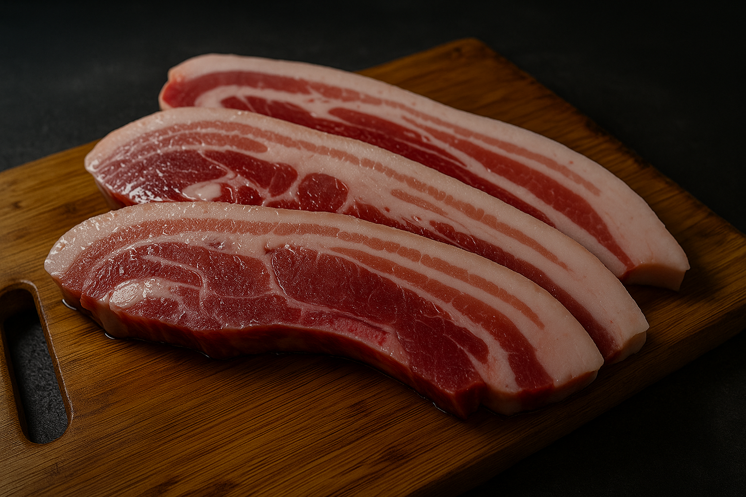 Pork Belly BISO (Bone In, Skin On)