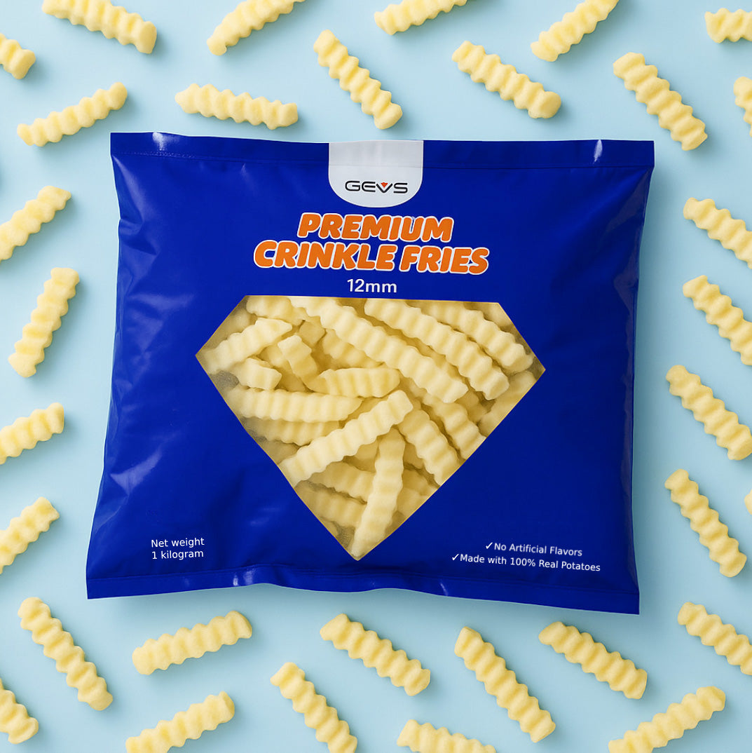 Premium Crinkle Cut Fries