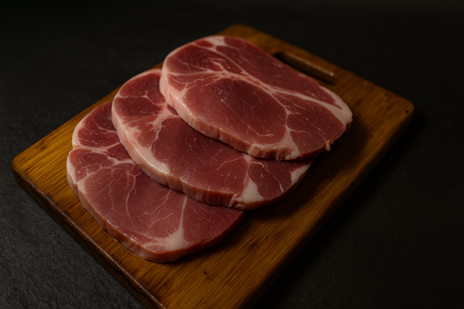 Pork Shoulder BLSL (Boneless, Skinless), deboned, defatted, deskinned, divided